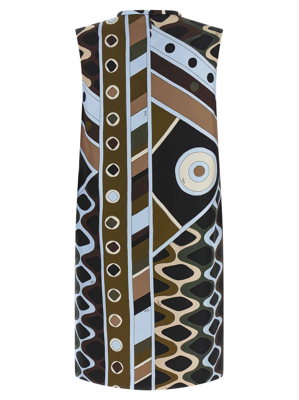 Emilio Pucci Multicolor Silk Short Dress - Vivara Print