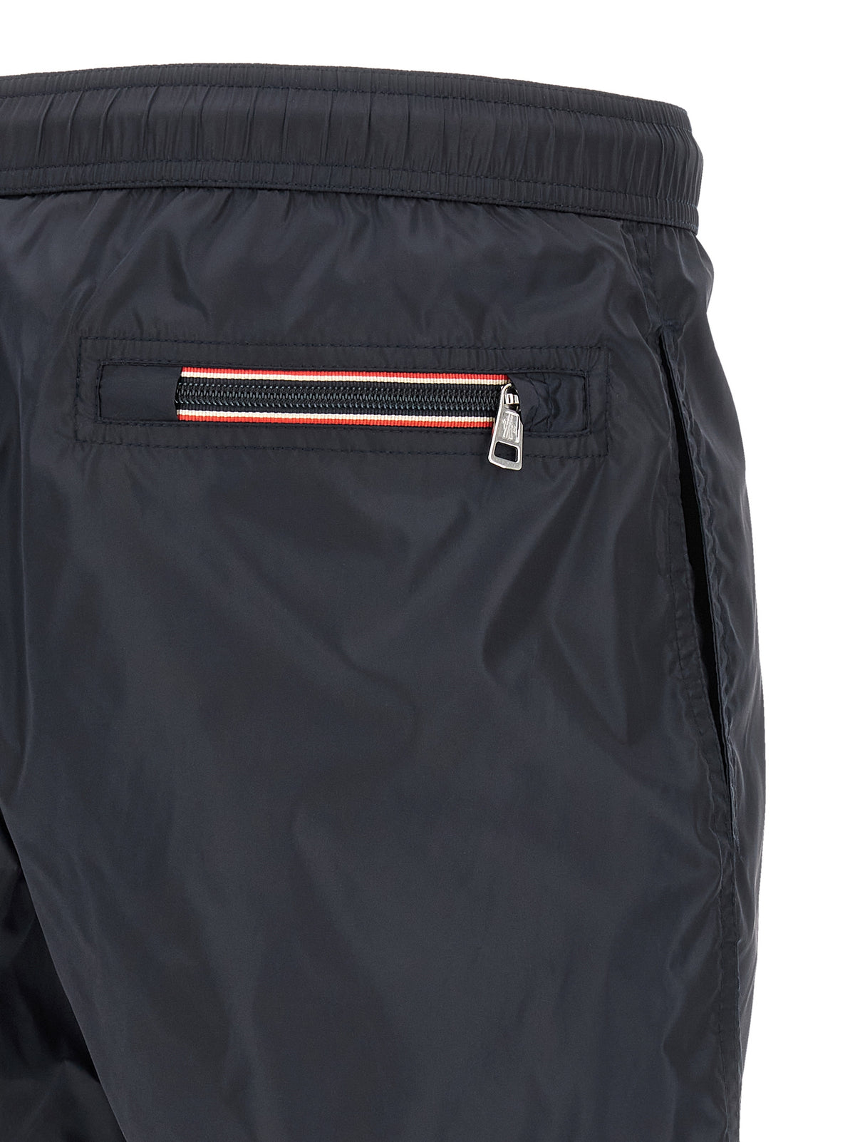 Moncler Blue Polyamide Cargo Shorts for Men