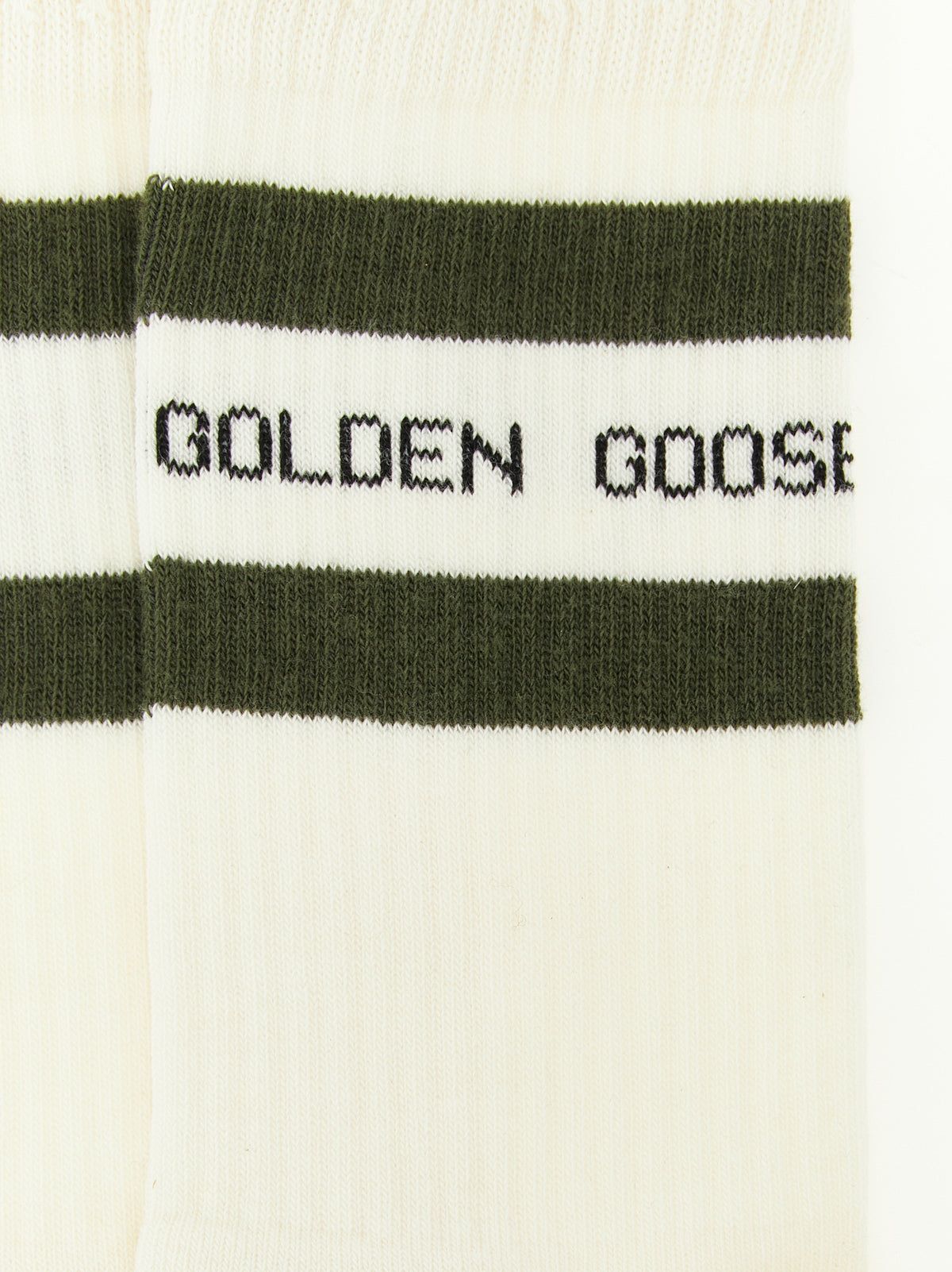 Chaussettes bicolores en coton Golden Goose
