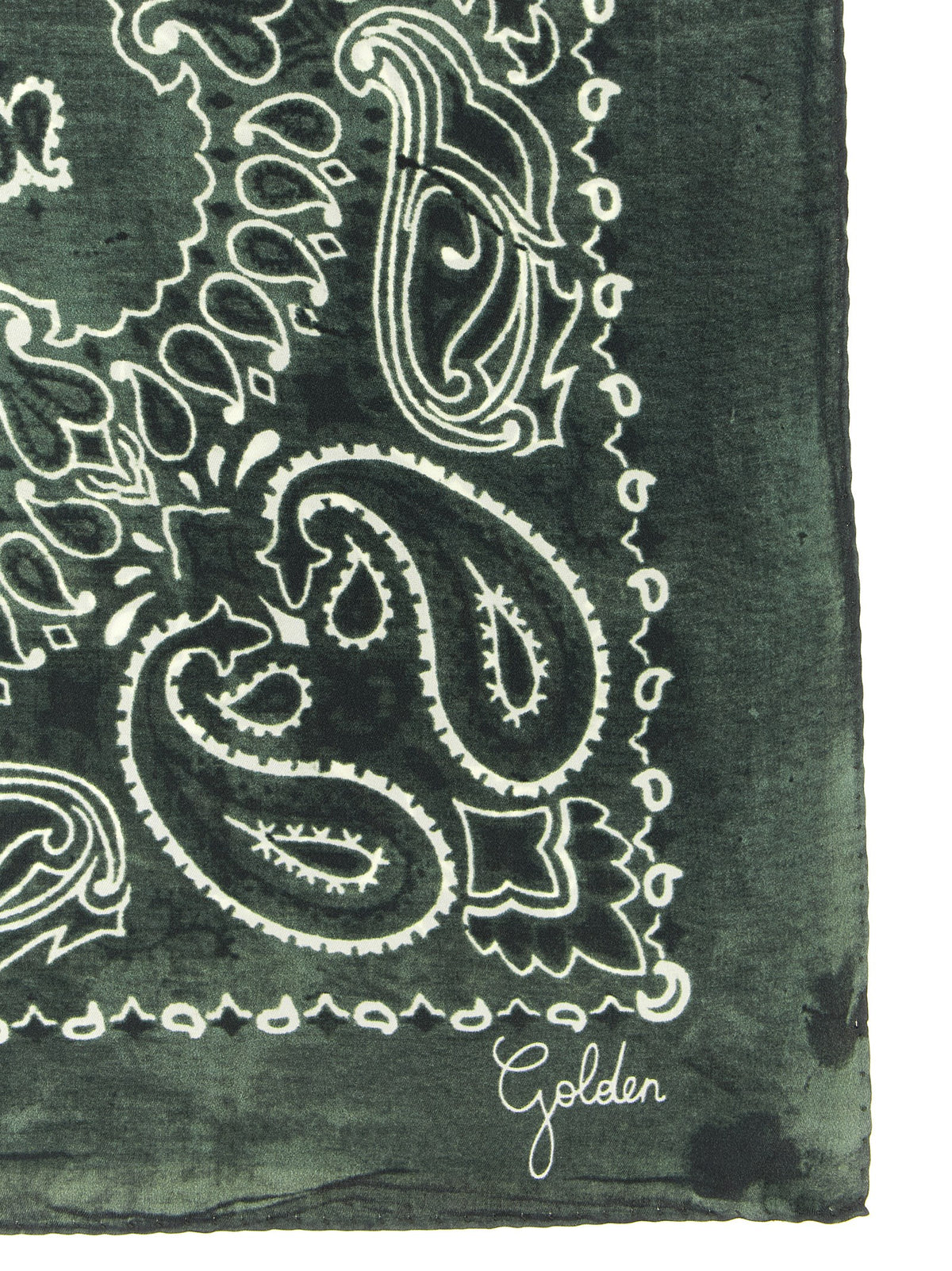 Foulard en soie bicolore Golden Goose