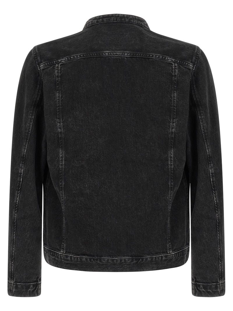 Veste en jean Diesel en coton noir