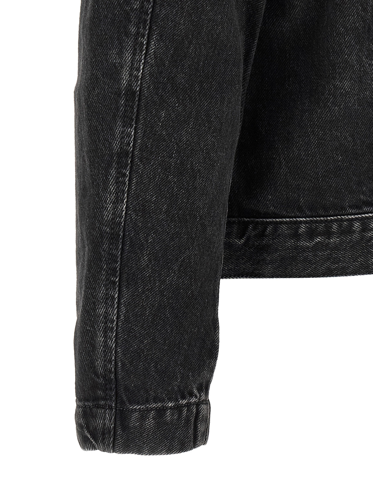 Veste en jean Diesel en coton noir