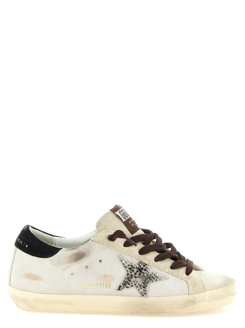 Golden Goose Multicolor Cowhide Super-Star Low Top Sneakers