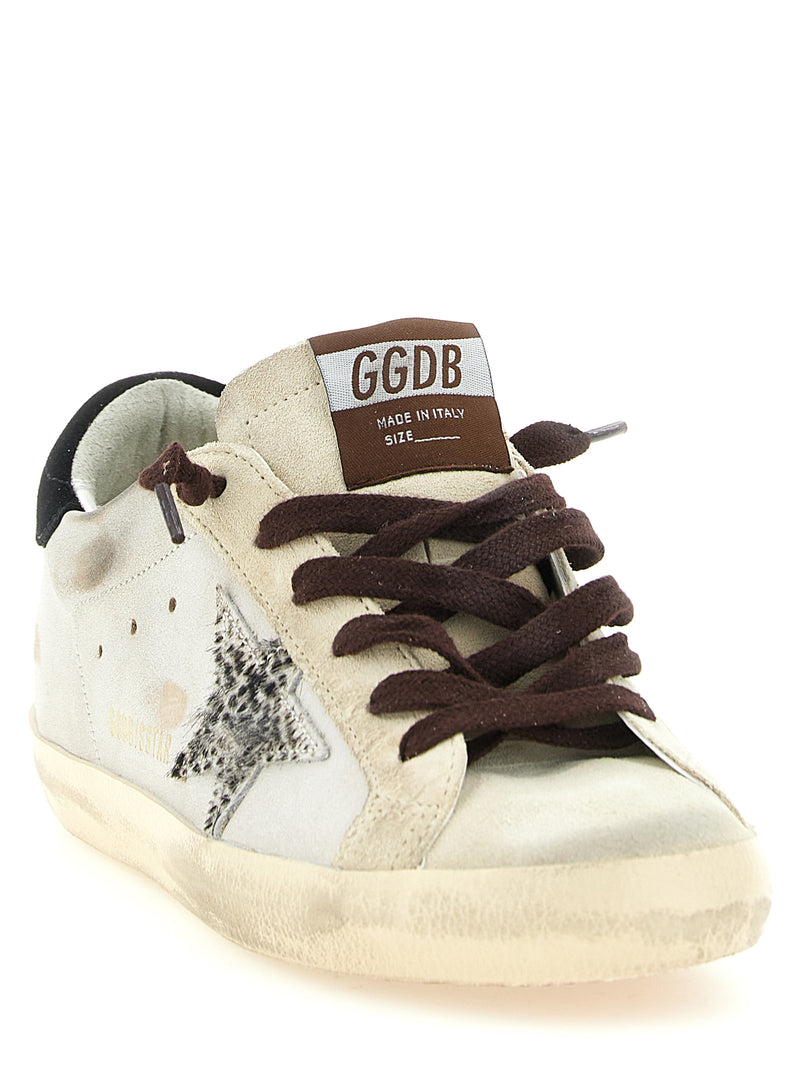 Golden Goose Multicolor Cowhide Super-Star Low Top Sneakers
