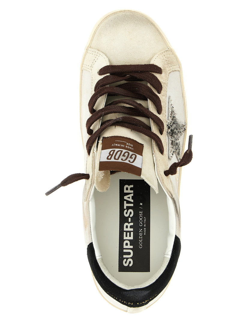 Golden Goose Multicolor Cowhide Super-Star Low Top Sneakers