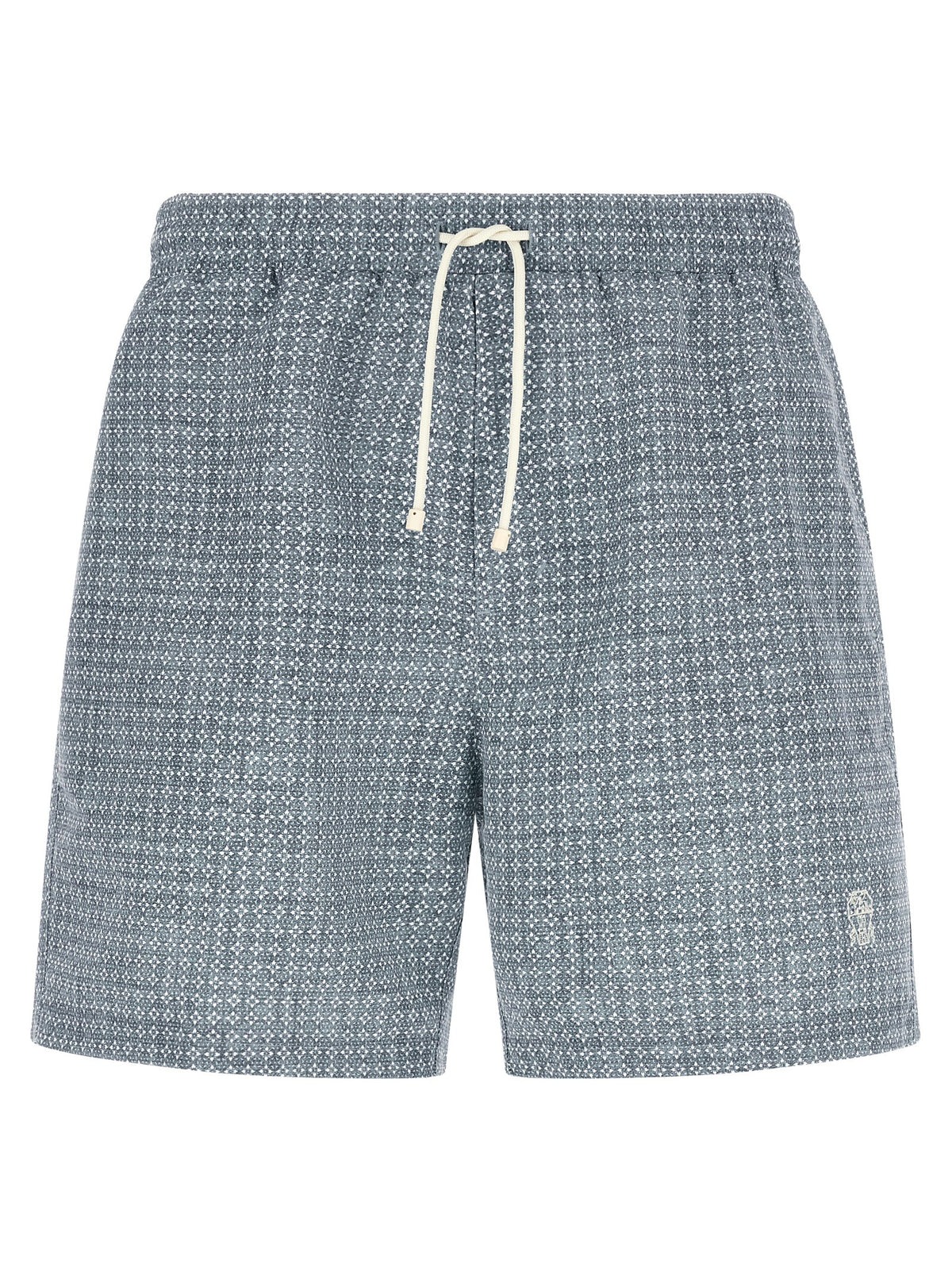 Brunello Cucinelli Blue Polyester Swim Shorts - Luxury Swimwear