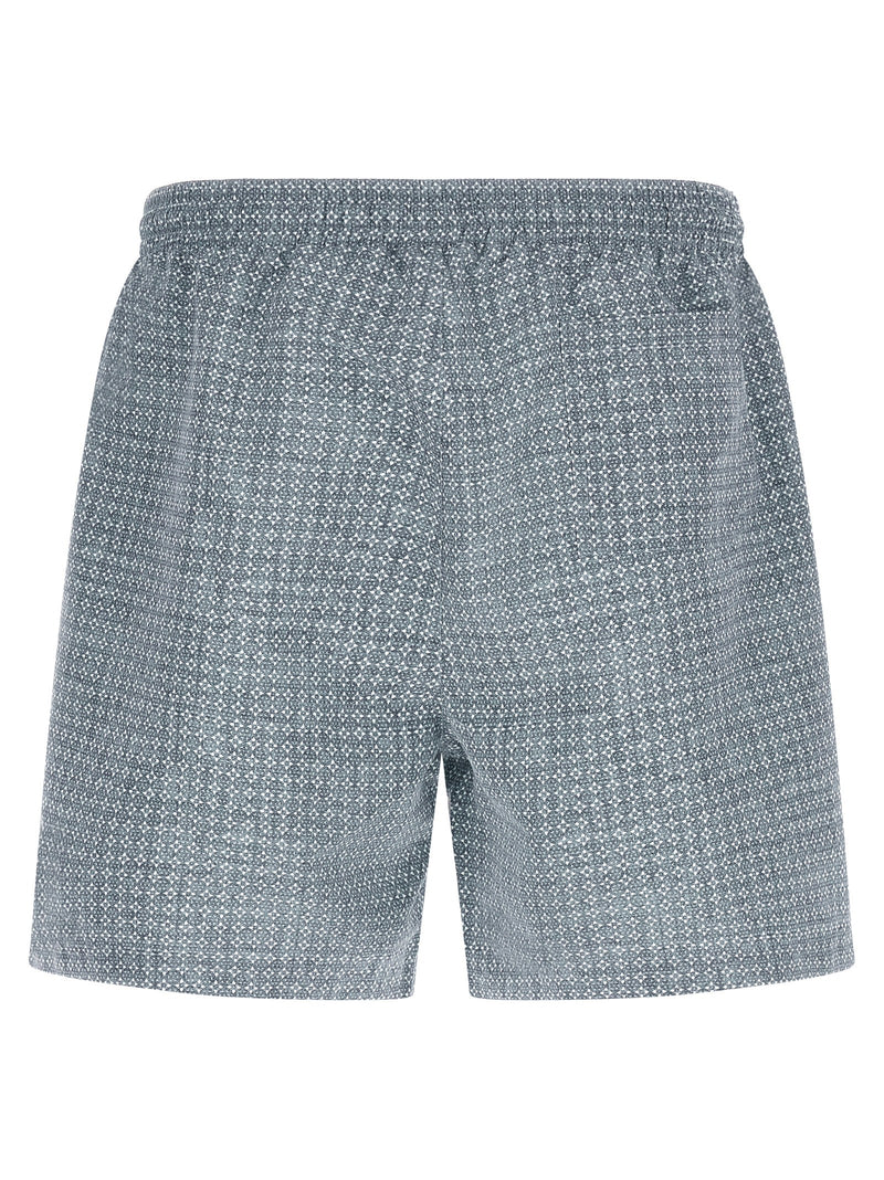 Brunello Cucinelli Blue Polyester Swim Shorts