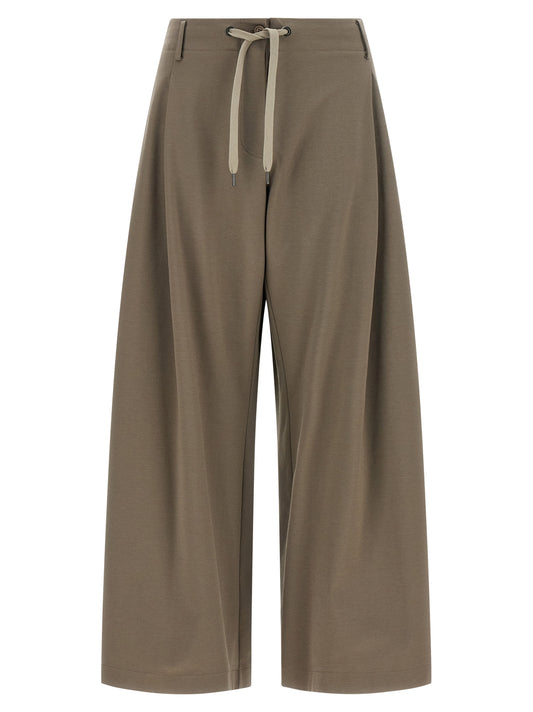 Pantalon de sport Brunello Cucinelli en coton gris