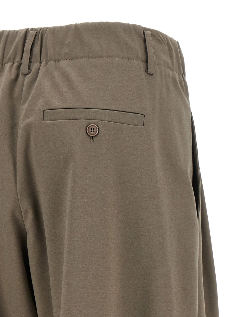 Pantalon de sport Brunello Cucinelli en coton gris