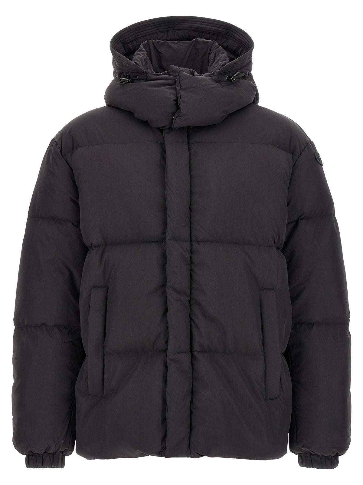 Veste longue Diesel en polyamide noir
