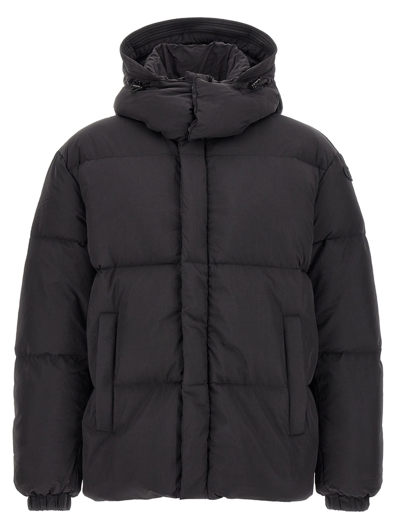 Veste longue Diesel en polyamide noir