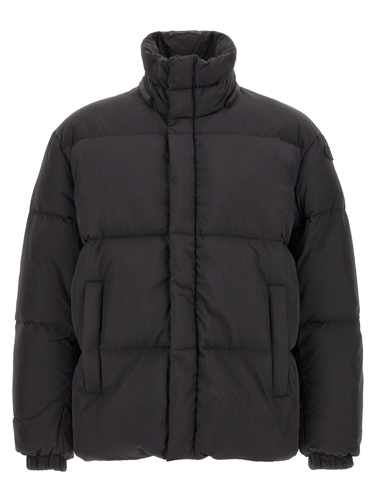 Veste longue Diesel en polyamide noir