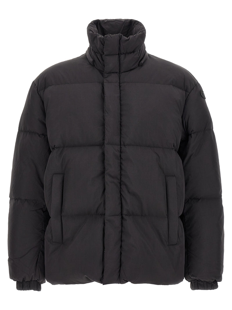 Veste longue Diesel en polyamide noir