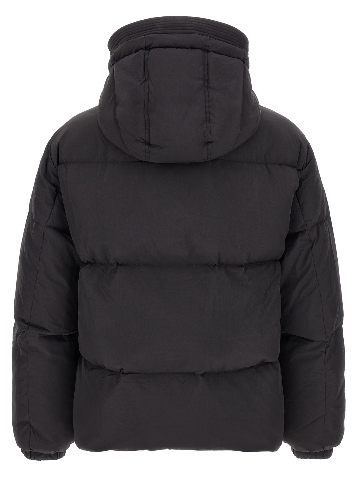 Veste longue Diesel en polyamide noir