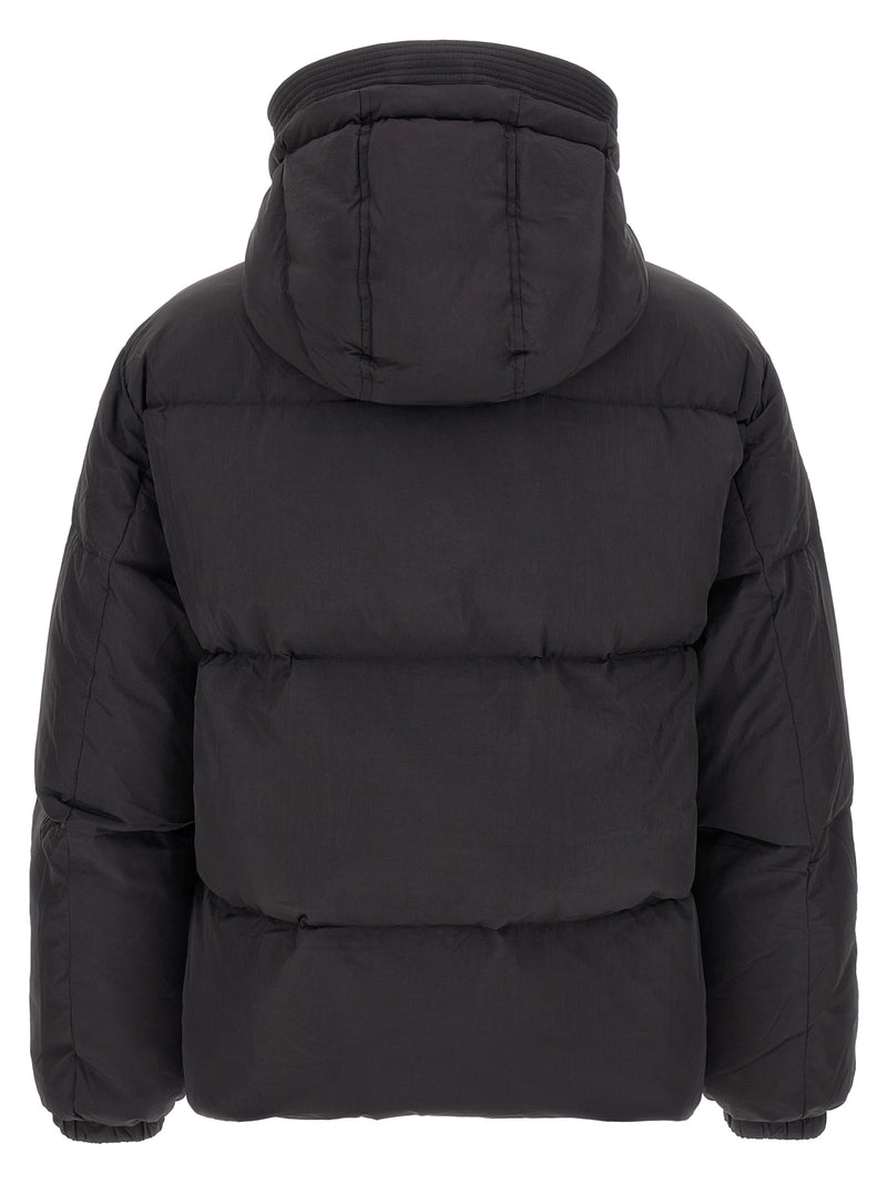 Veste longue Diesel en polyamide noir