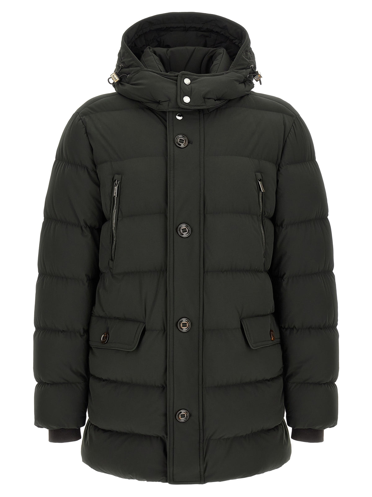 Veste longue MooRER en laine bicolore