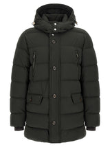 Veste longue MooRER en laine bicolore