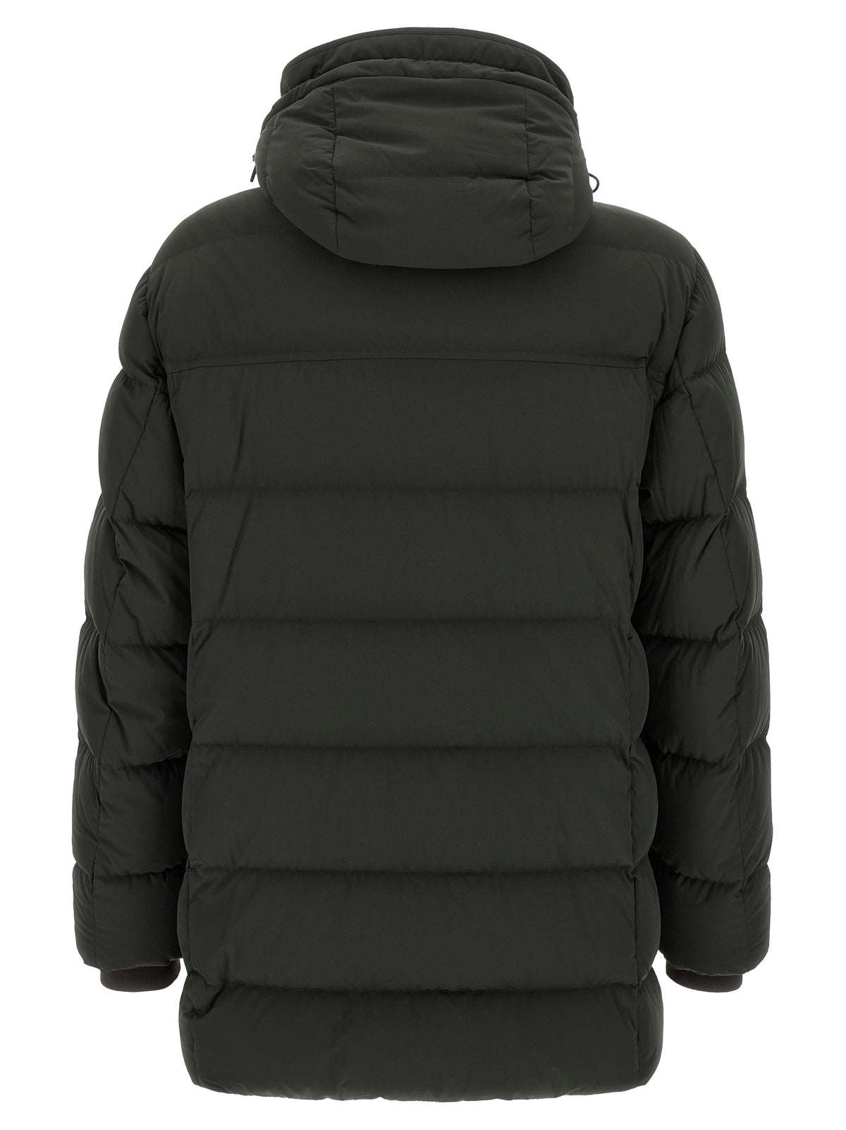 Veste longue MooRER en laine bicolore