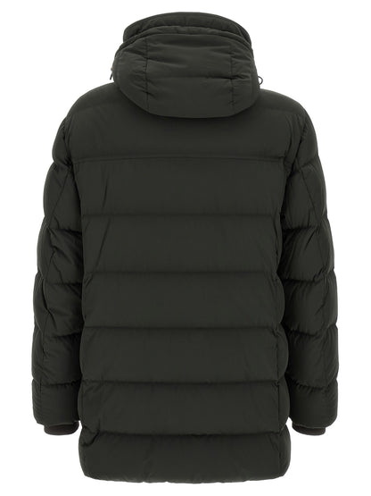 MooRER Bicolor Wool Full-Length Jacket