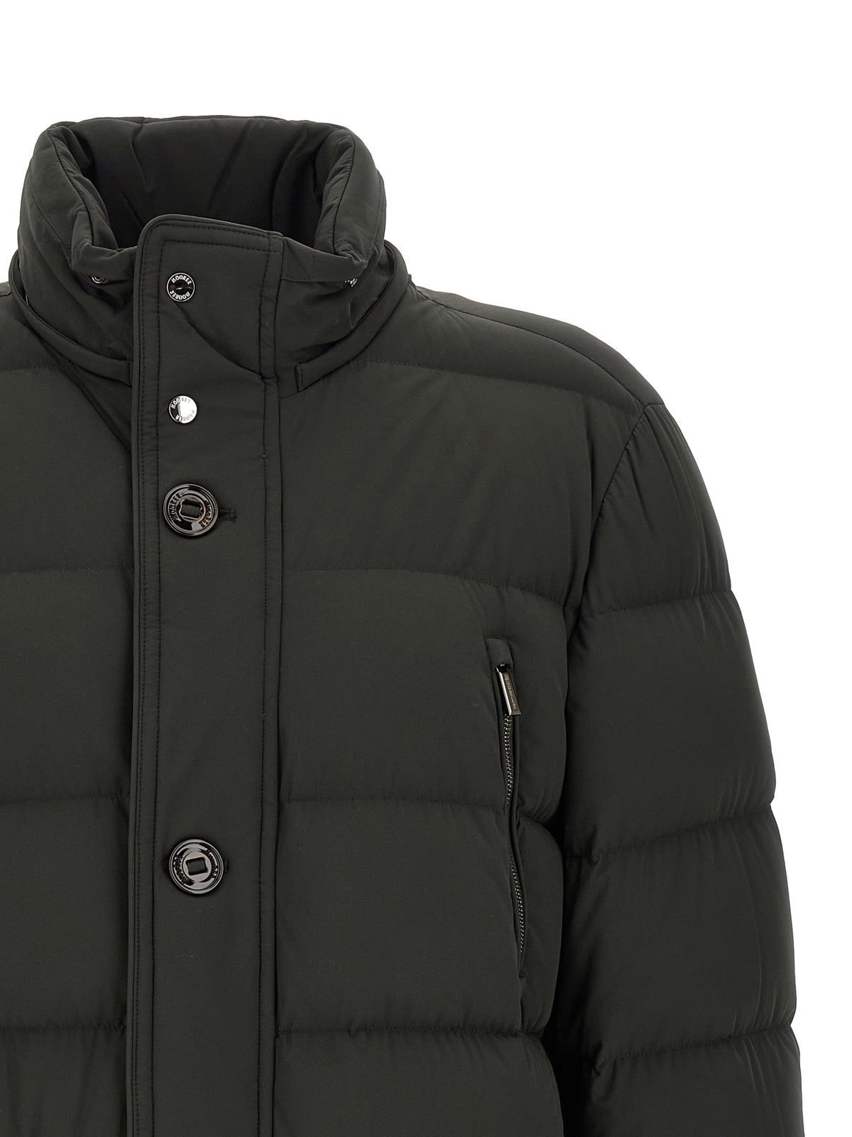 Veste longue MooRER en laine bicolore
