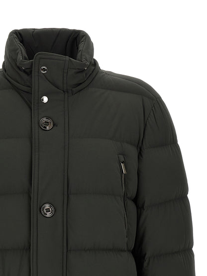 MooRER Bicolor Wool Full-Length Jacket