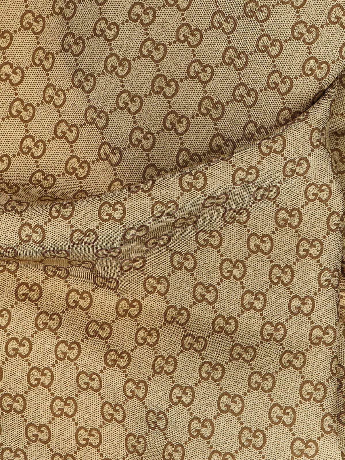 Accessoires en soie beige Gucci
