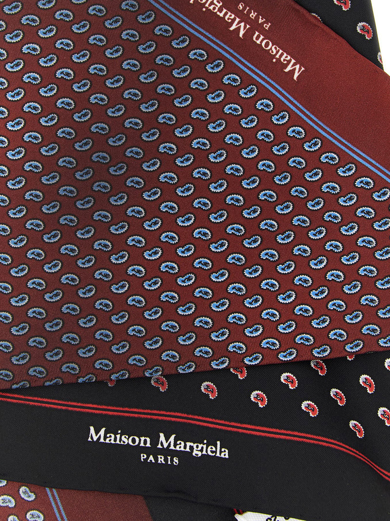 Maison Margiela Multicolor Silk Scarf