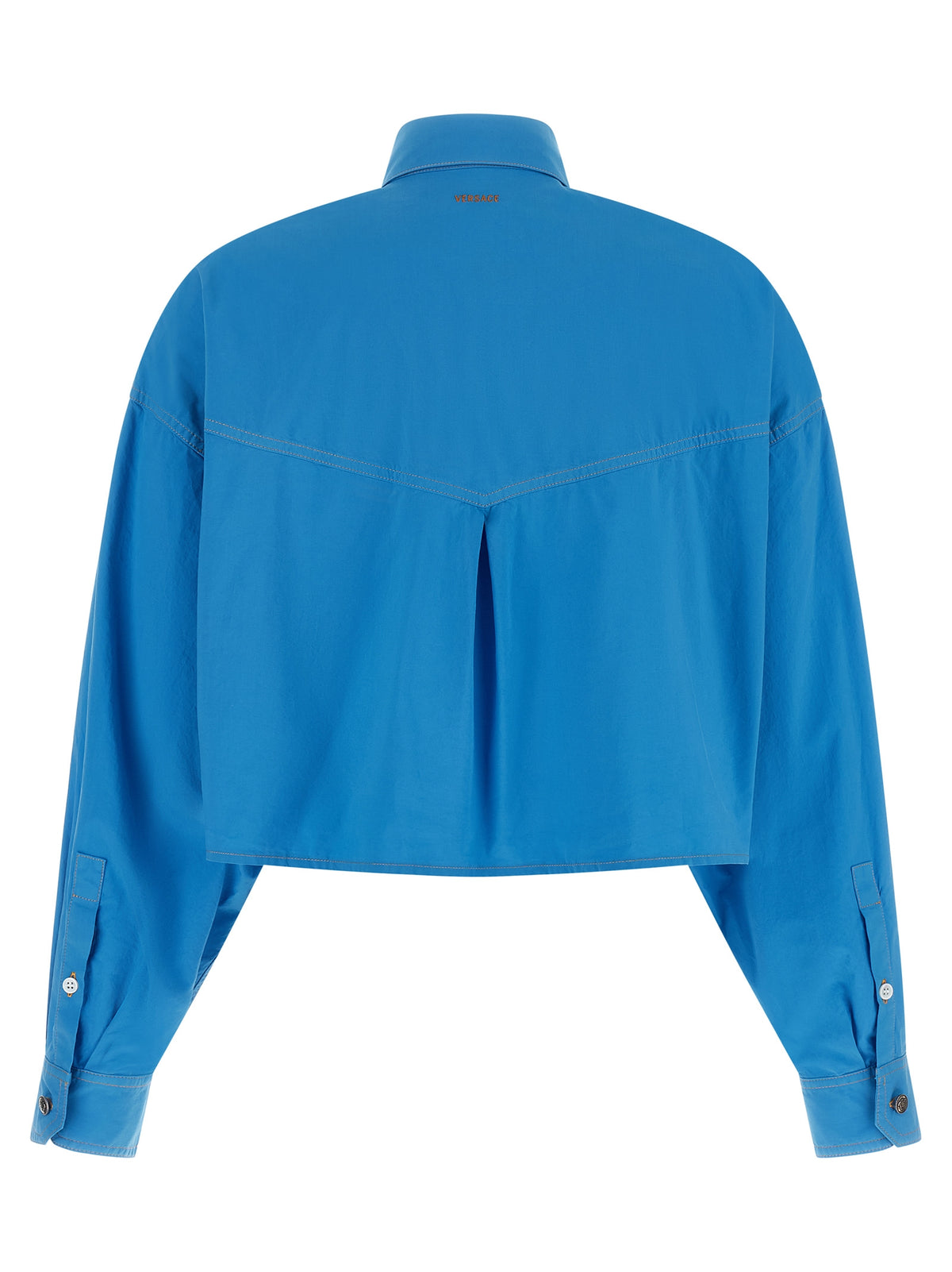 Chemisier Versace en coton bleu