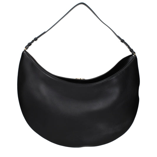 Sac à bandoulière Jacquemus en cuir noir