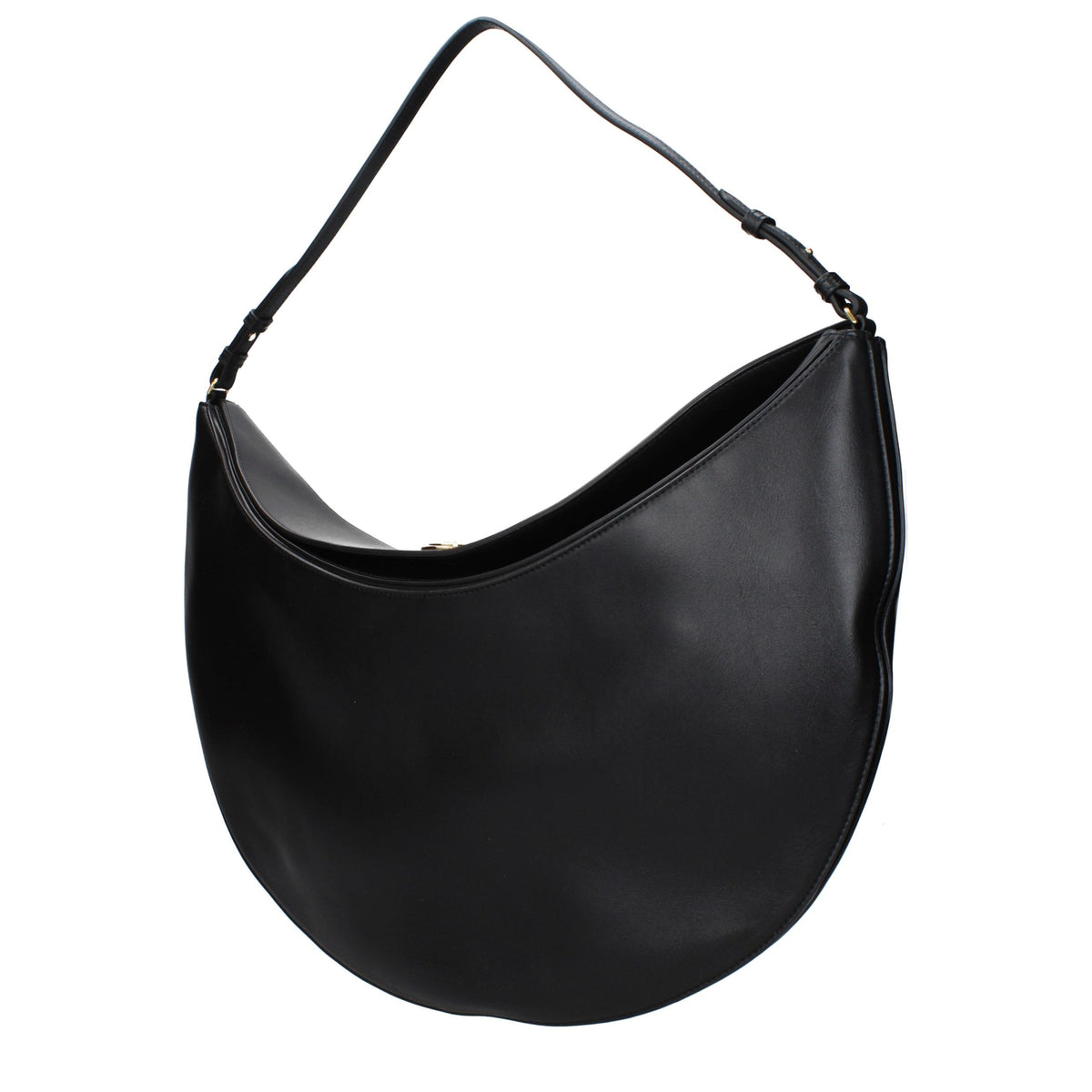 Sac à bandoulière Jacquemus en cuir noir