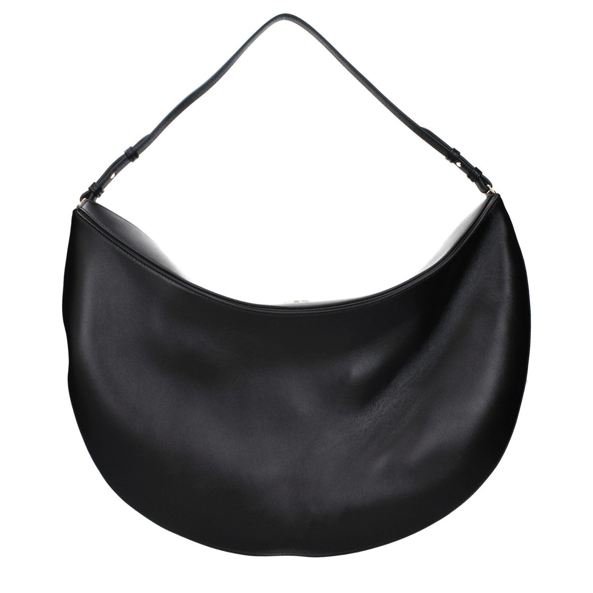 Sac à bandoulière Jacquemus en cuir noir