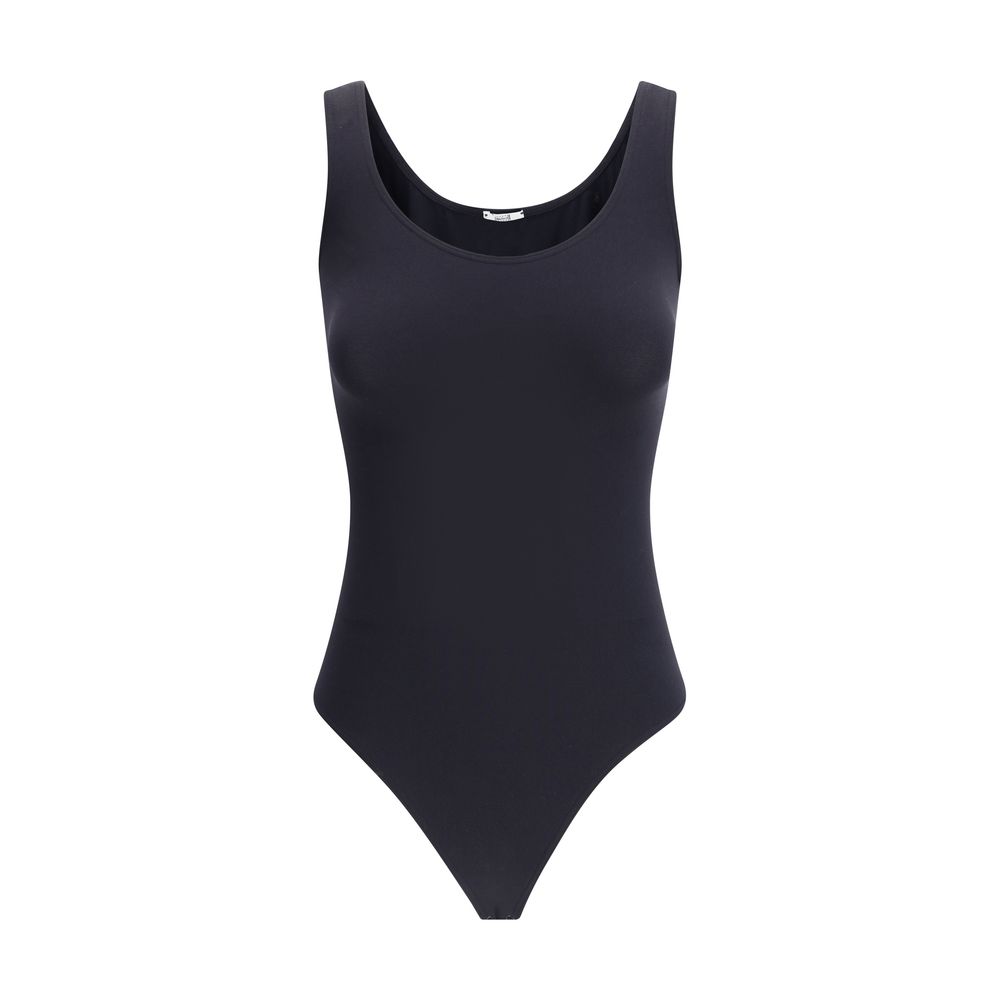Body en polyamide noir Wolford
