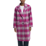 Desigual COAT_PINKCHECK Multicolor Women's Coat