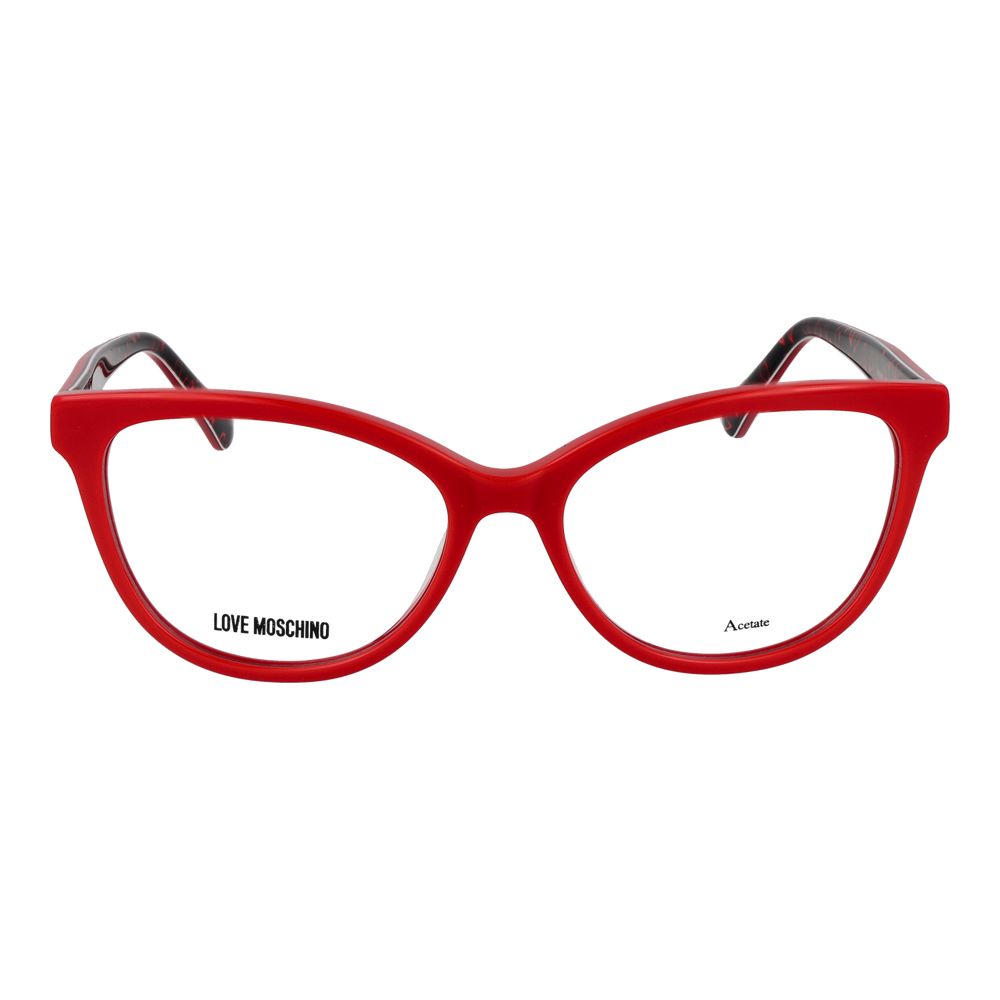 Love Moschino Multicolor Acetate Cat Eye Glasses (Frames)