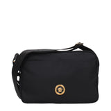 Sac bandoulière Versace en tissu noir