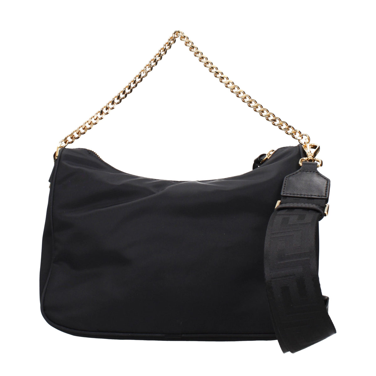 Sac à main Versace en tissu noir