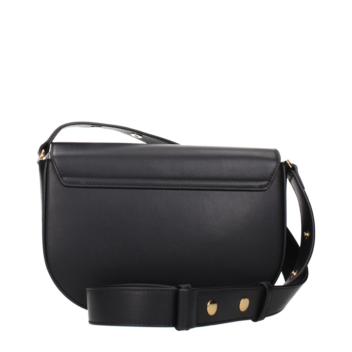 Sac bandoulière Versace en cuir noir
