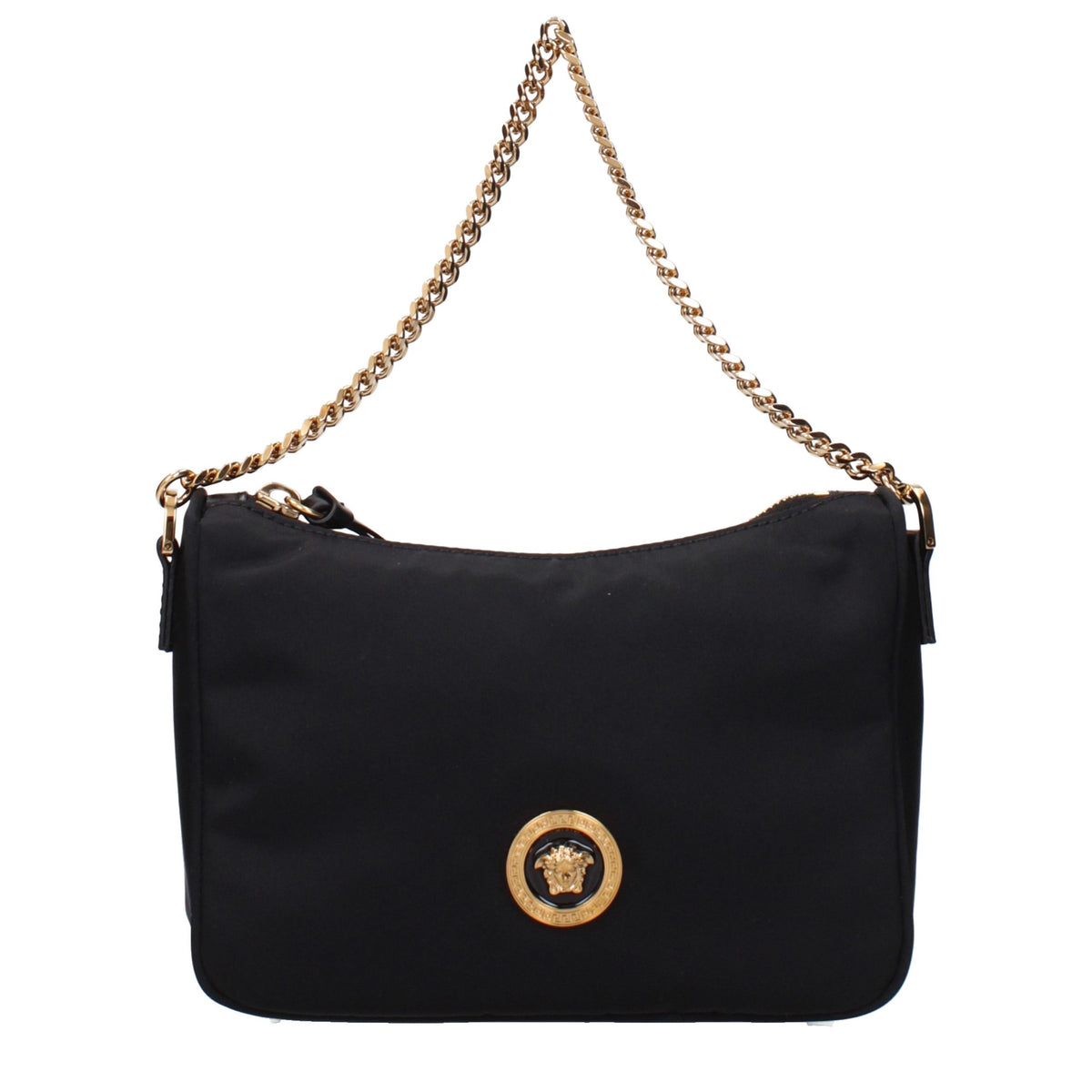 Sac à main Versace en tissu noir