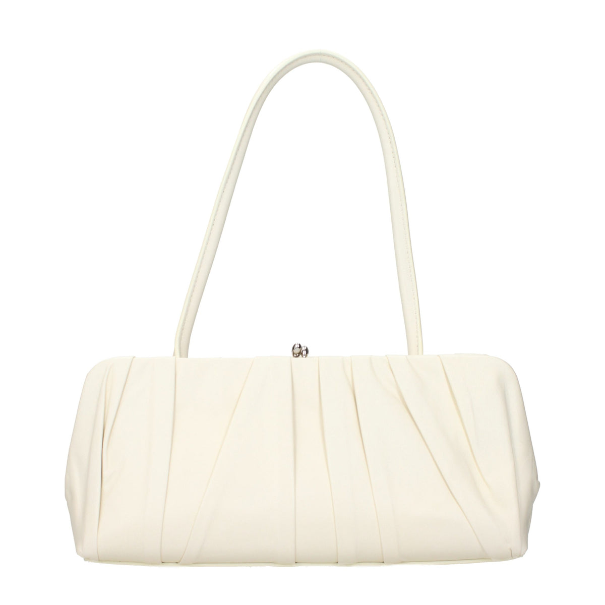 Sac porté épaule Jil Sander en cuir blanc