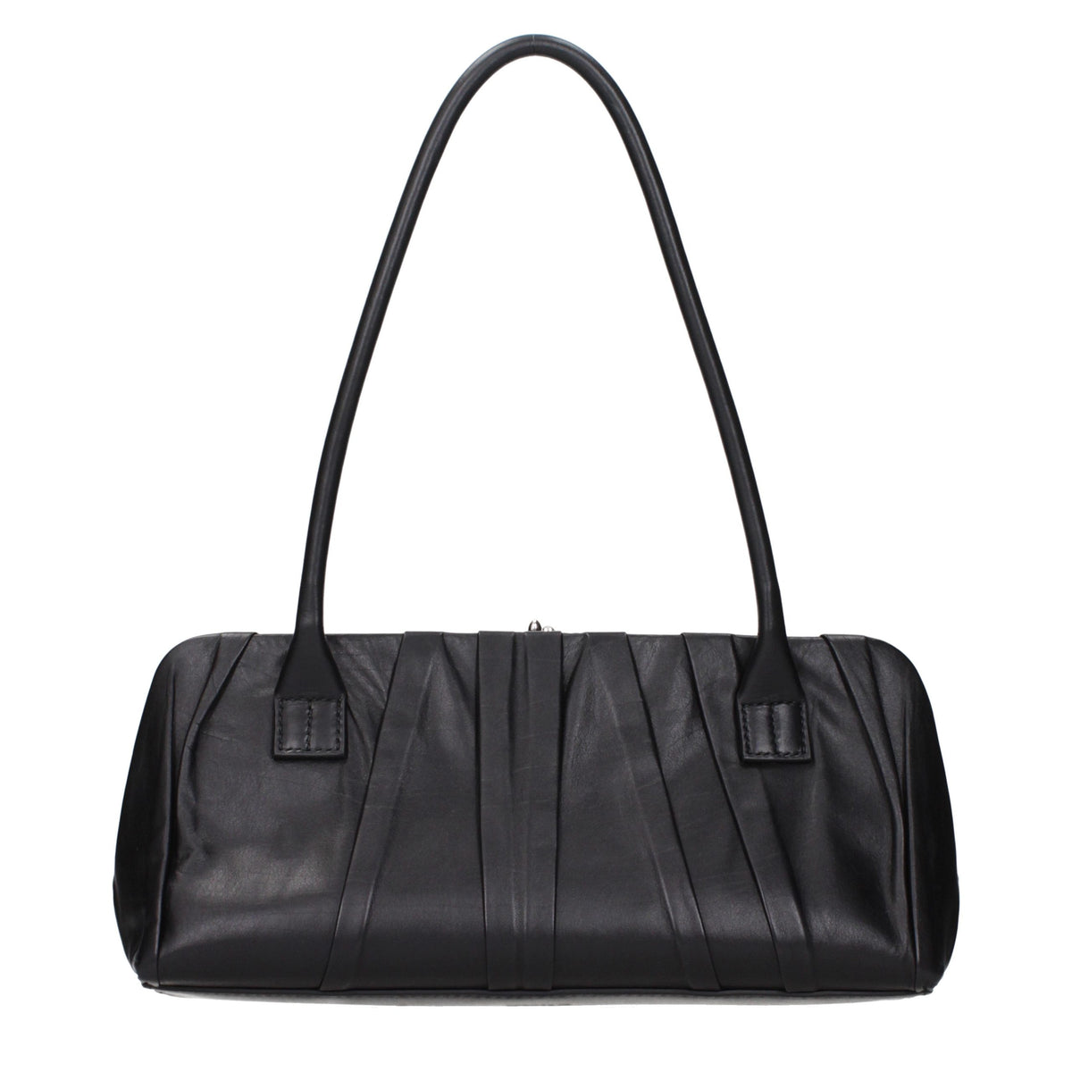 Sac bandoulière Jil Sander en cuir noir