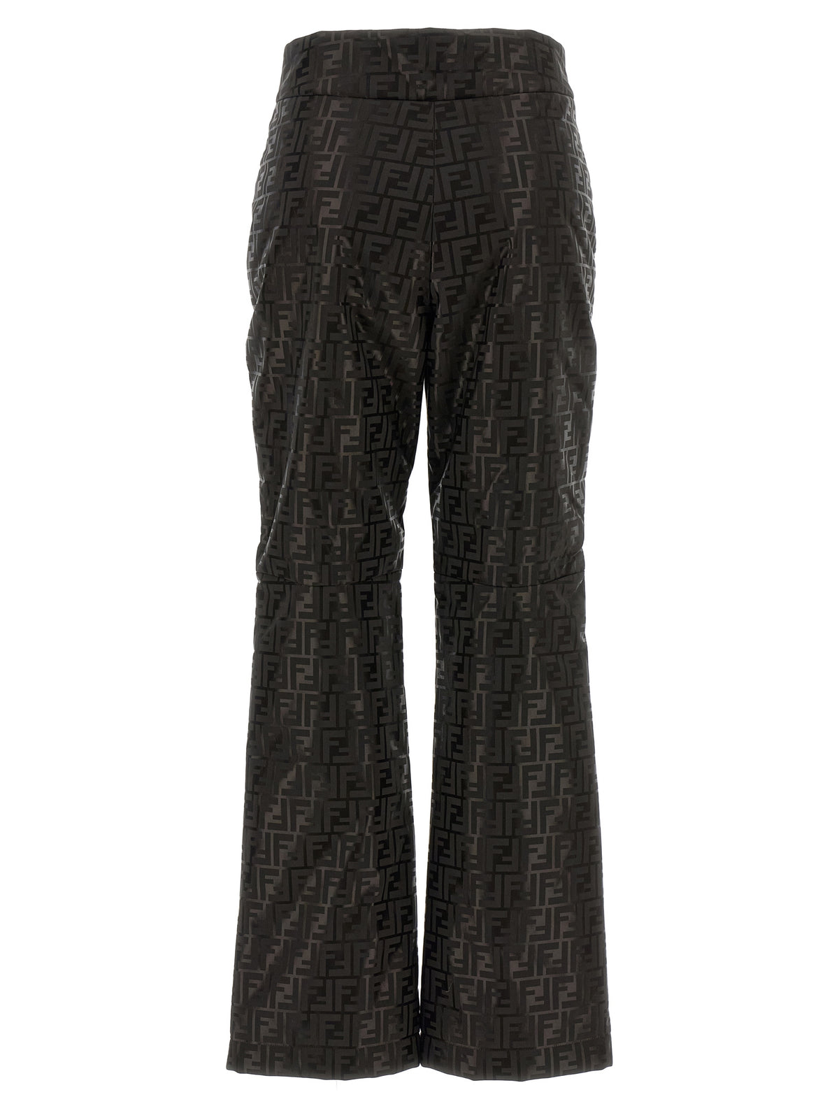 Fendi Brown Cotton Athletic Pants