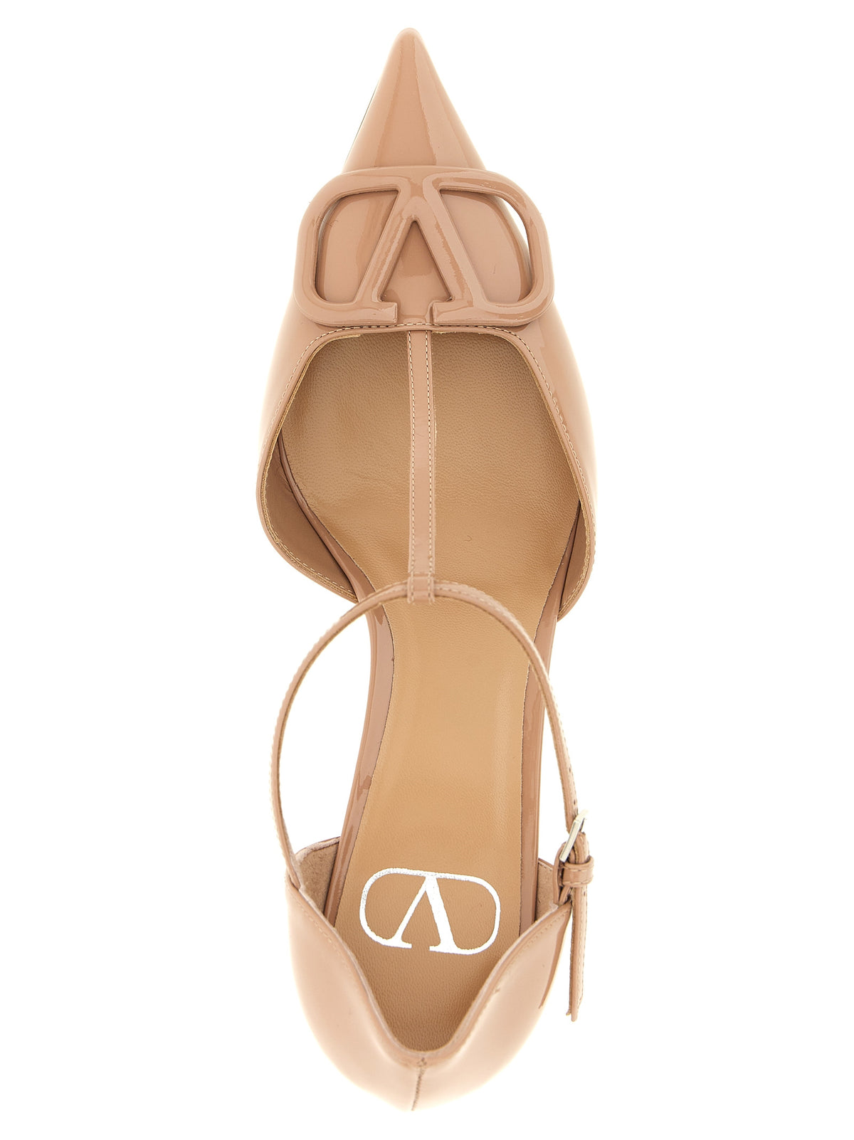 Valentino Garavani Multicolor Calfskin Mid Heel Pumps
