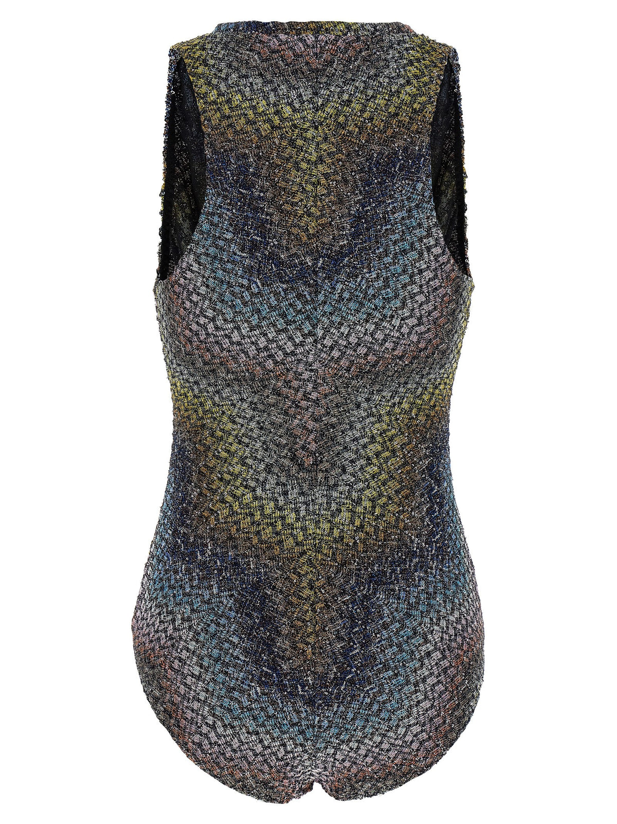 Missoni Multicolor Viscose One-Piece Swimsuit - Luxury Swimwear
