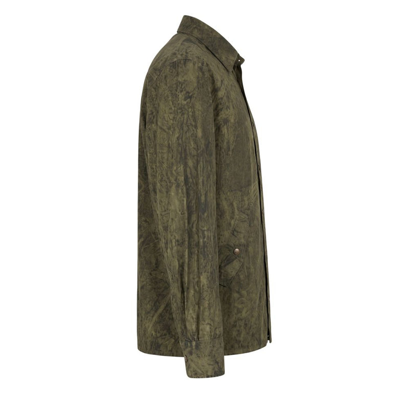 Mr&Mrs Italy Green Viscose Men's Shirt