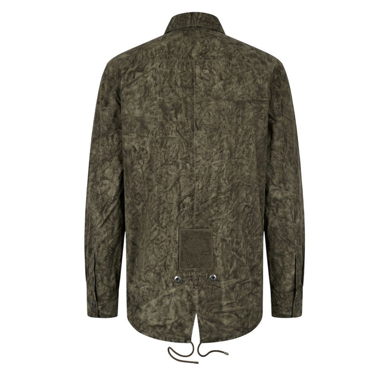 Mr&Mrs Italy Green Viscose Men's Shirt