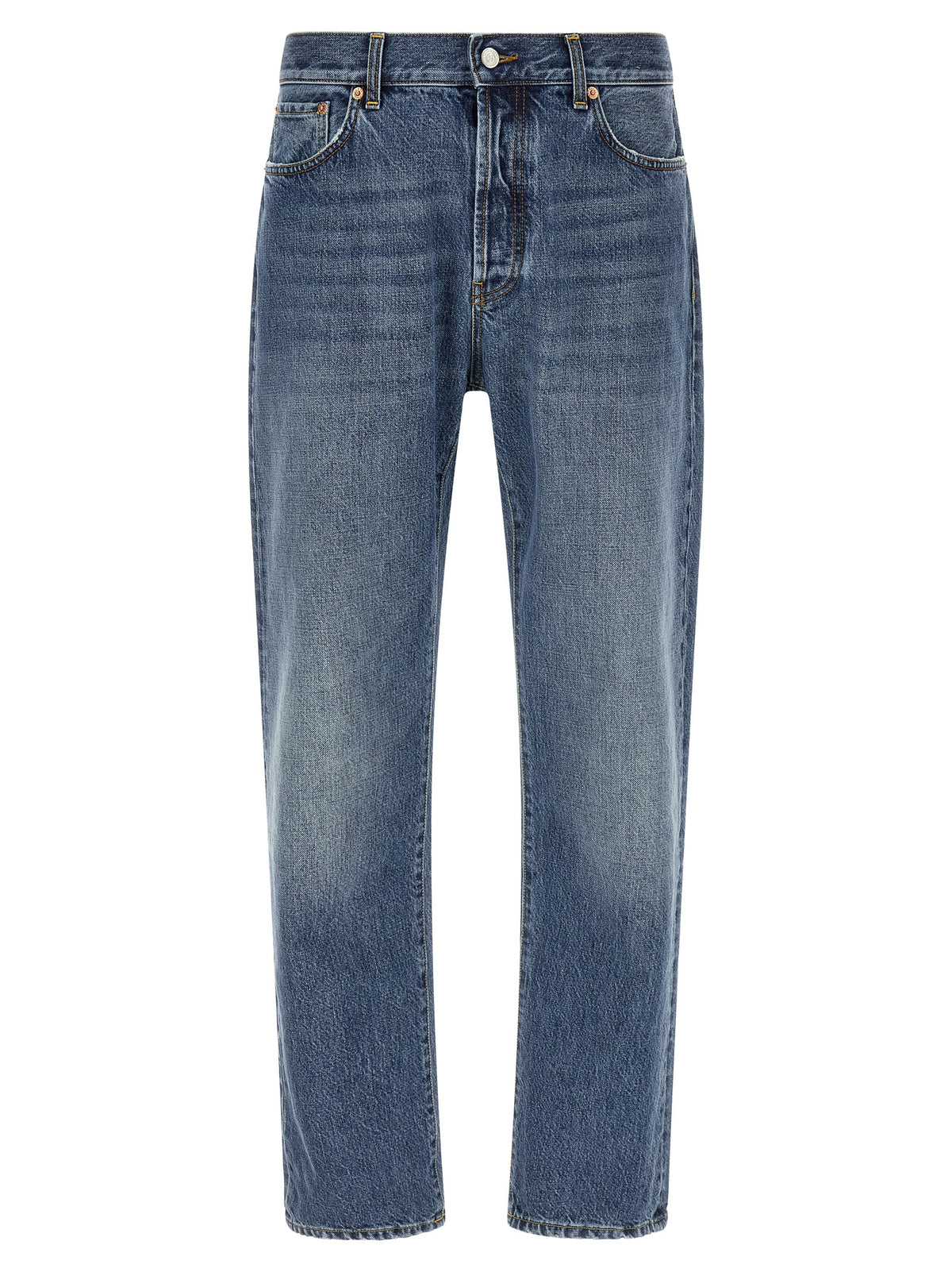 Jeans amples en coton bleu Department 5