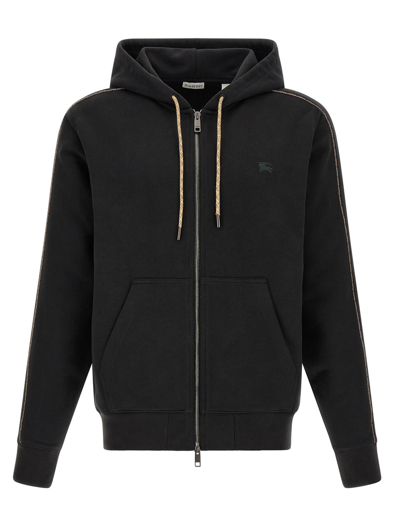 Burberry Black Cotton Sweatshirt