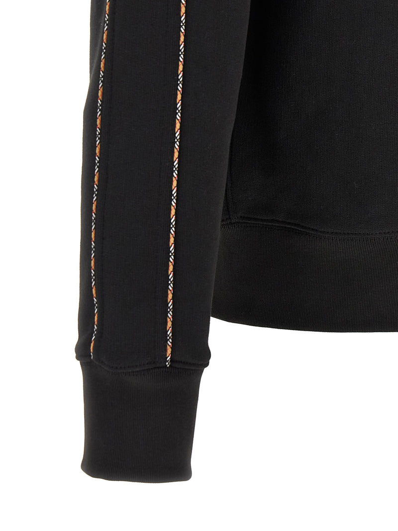 Burberry Black Cotton Sweatshirt