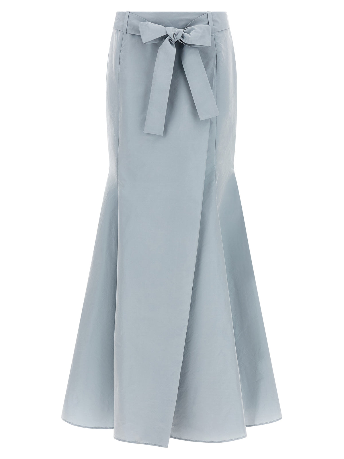 Mini-jupe en polyester bleue PINKO