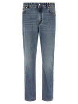 Jeans amples en coton bleu Department 5